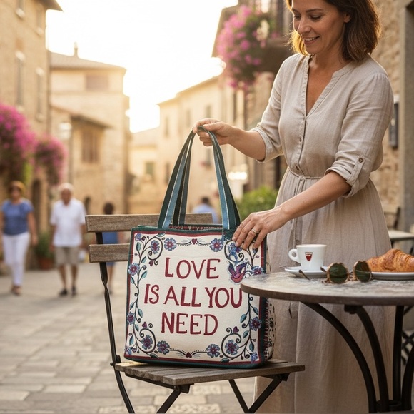 Brighton limited edition hand sketched floral artwork in vibrant tile pattern - Picture 2 of 11